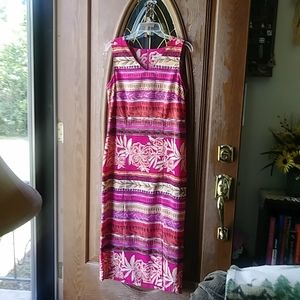 Kathie Lee Collection Sleeveless Dress Size Med